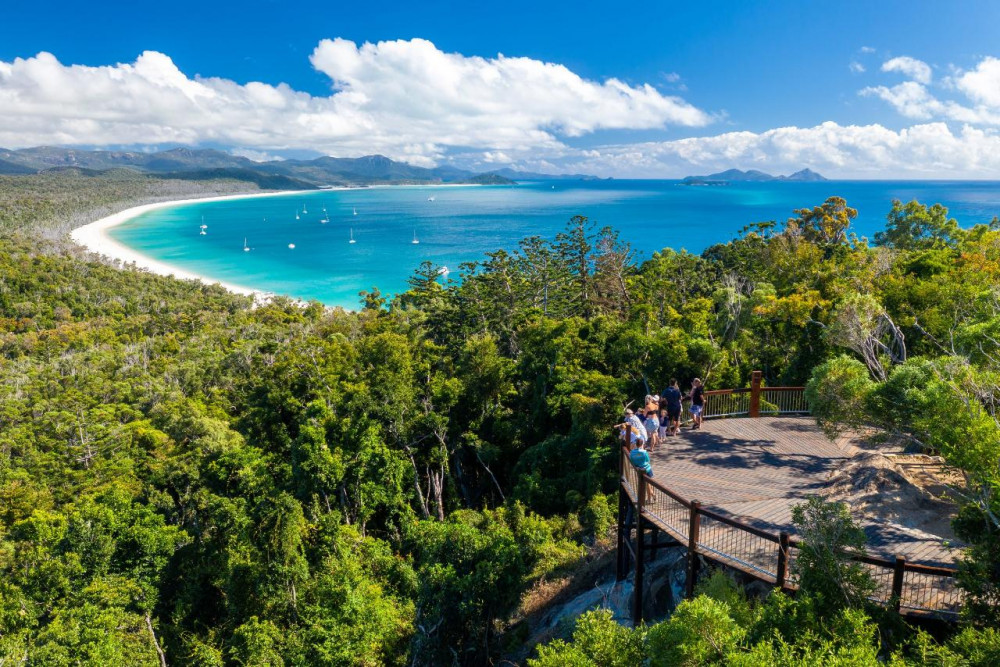 Whitehaven Beach: Bushwalk, Snorkel & Relaxation from Daydream Island