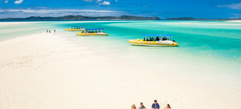 Whitsundays Snorkel & Hill Inlet Beach Experience from Daydream Island