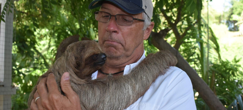 Roatan Sloth and Beach Break