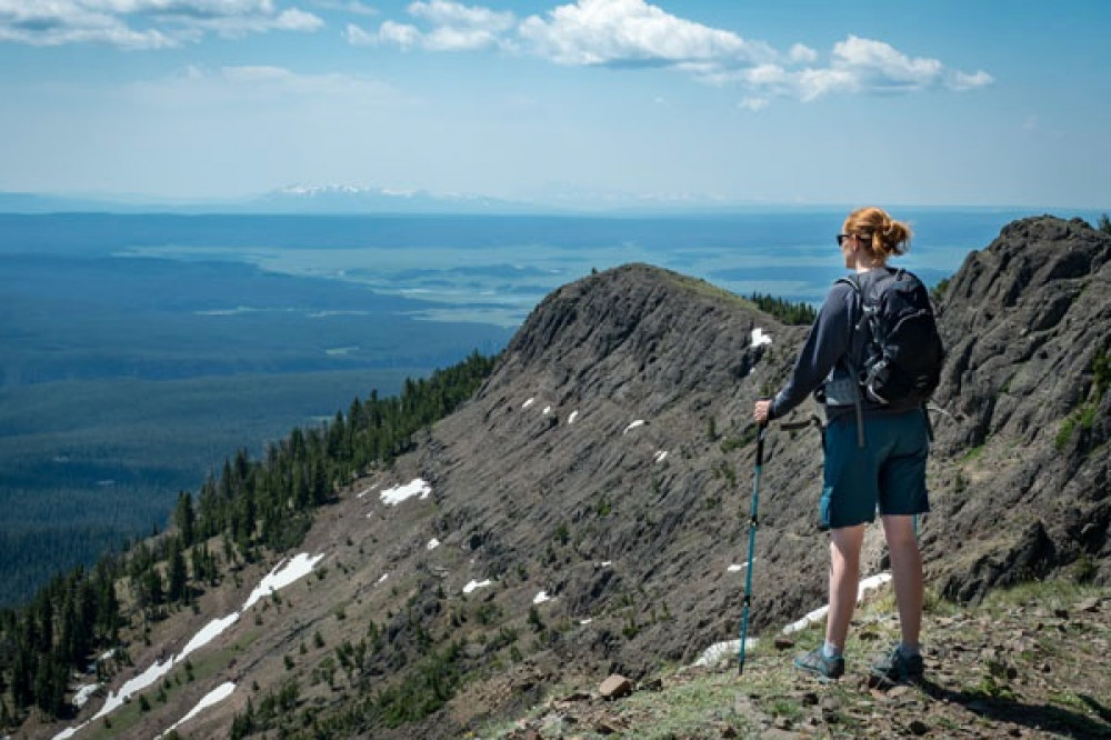 4-Day Yellowstone Sky Rim Backpacking Adventure with Hot Springs
