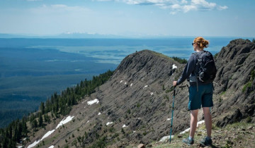 A picture of 4-Day Yellowstone Sky Rim Backpacking Adventure with Hot Springs