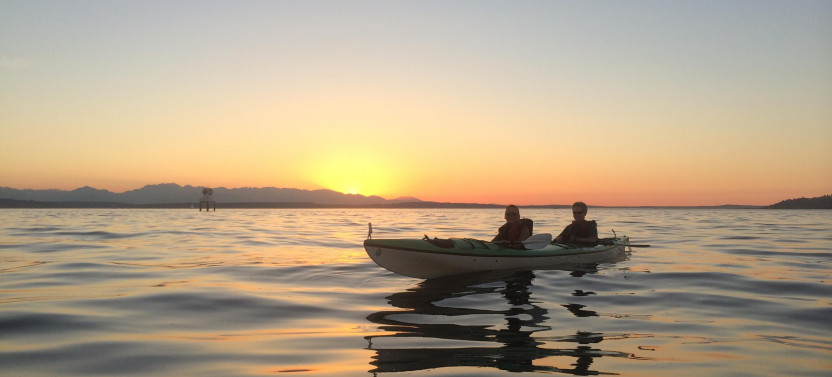 West Seattle Sunset Sea Kayak Tour