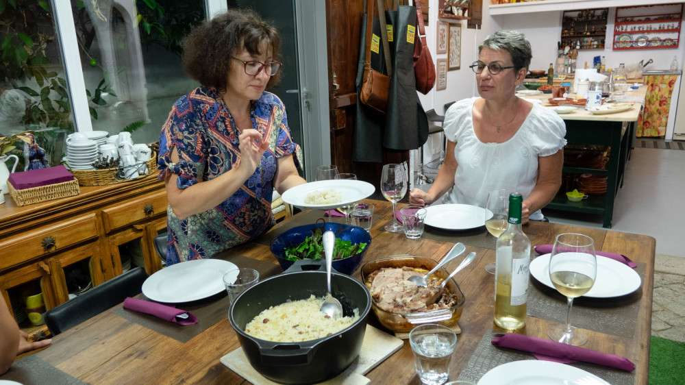 Authentic Evora Cooking Class with Wine in Chef Sofia’s Garden