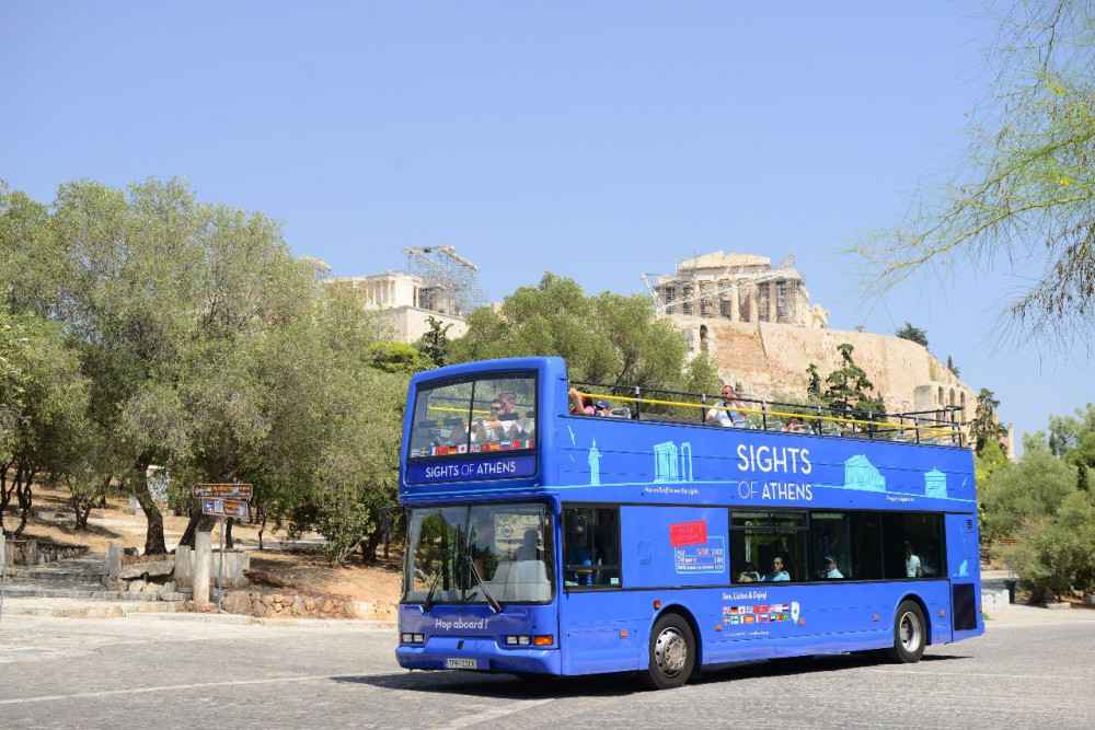 Original Hop on Hop off Classic Tour of Athens, Piraeus and Beaches for 3D