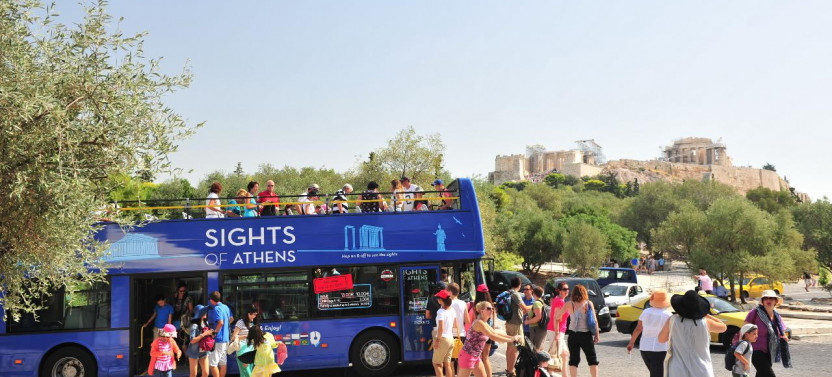 Original Hop on Hop off Classic Tour of Athens, Piraeus and Beaches for 3D