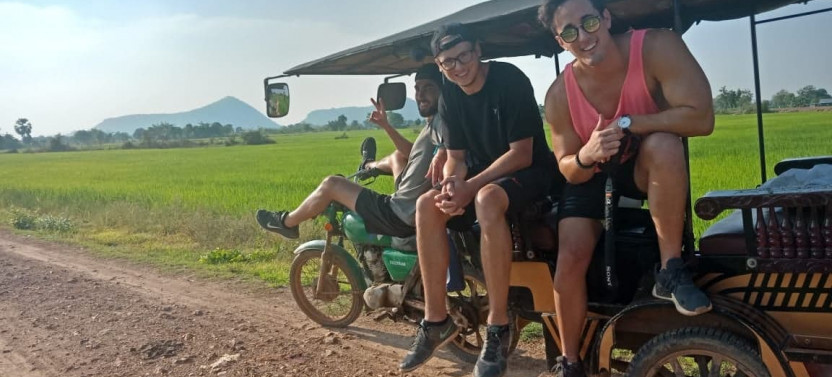 Battambang Full Day Tour from Siem Reap with Bamboo Train and TukTuk Ride