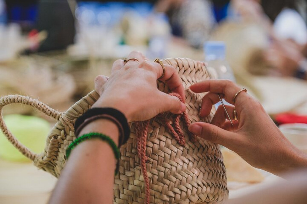 Learn and Create the Art of Embroidery and Customize Your own Basket!