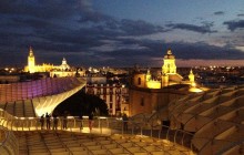 Romantic Seville Rooftops + Sunset with Music