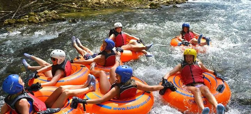 Private Green Grotto Cave and River Tubing from Montego Bay