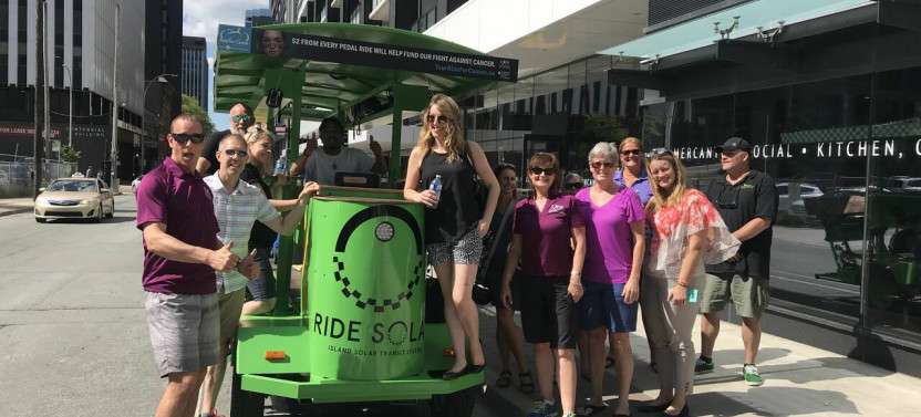 Solar-Powered Halifax Party Bike Food & Drink Tour