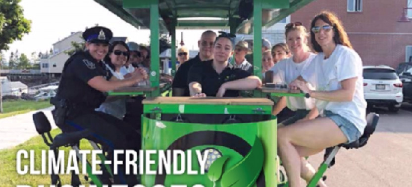 Solar-Powered Halifax Party Bike Food & Drink Tour