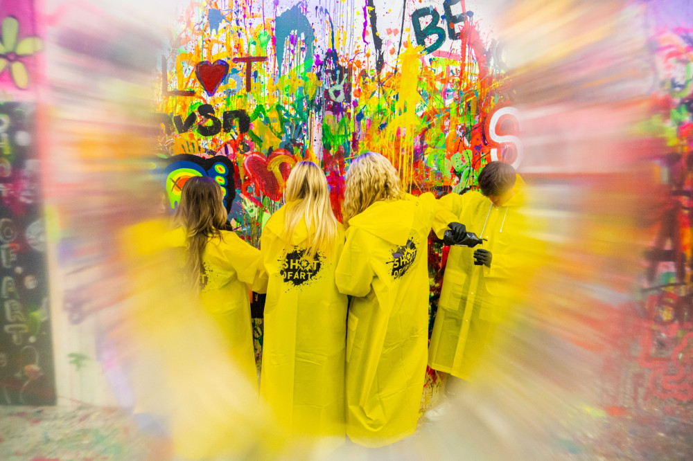 Private Splatter Room Experience in Los Angeles