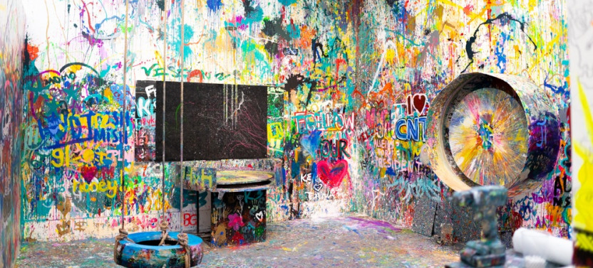Private Shooting & Spinning - Painting & Art Experience