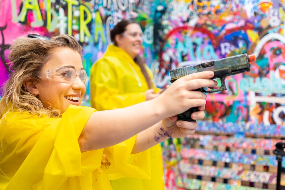 Shooting & Spinning- Painting and Art Experience