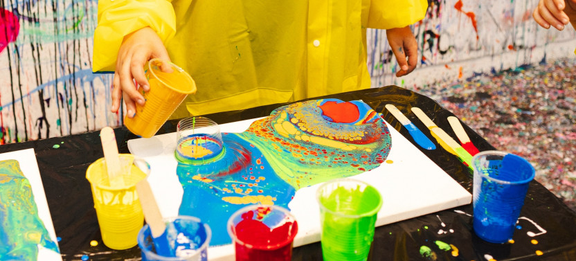 Private Fluid Art Experience in Houston