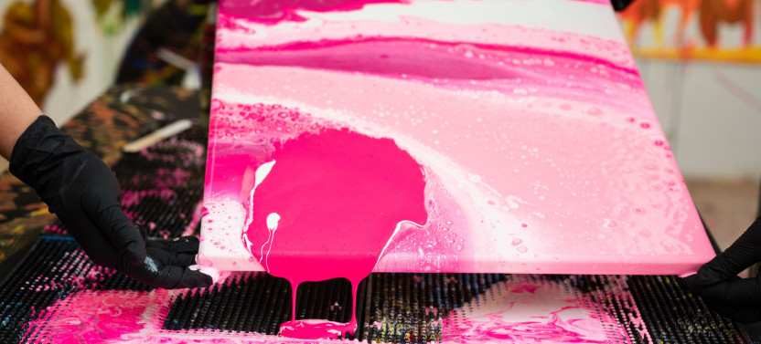 Private Fluid Art Experience in Houston