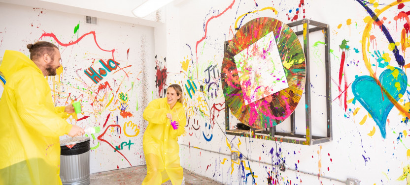 Private Spin Art Experience in Houston