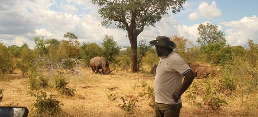 Walking Safari of Mosi-oa-Tunya National park from Livingstone Zambia