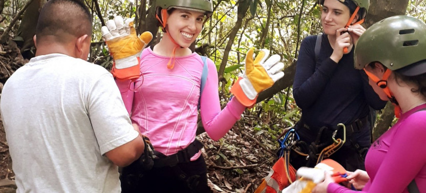 Zip line Canopy Adventures in Anton Valley