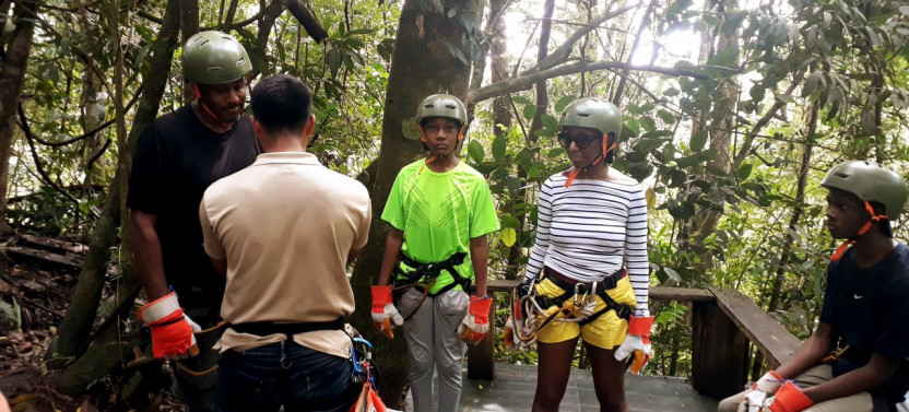 Zip line Canopy Adventures in Anton Valley