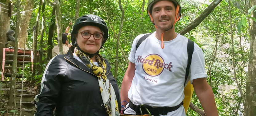 Zip line Canopy Adventures in Anton Valley