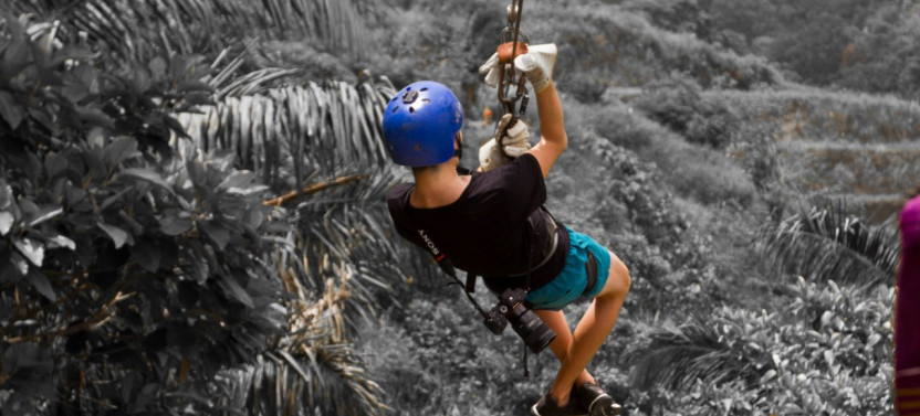 Horseback Riding, Zipline, and Boat Ride Adventure