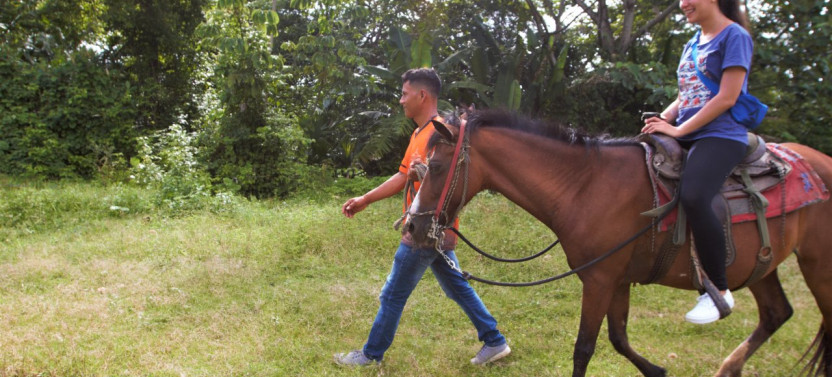 Horseback Riding, Zipline, and Boat Ride Adventure