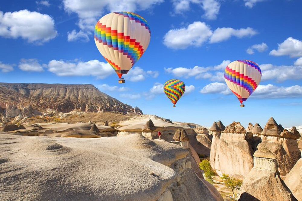 1 Night Cappadocia Trip with Hot Air Balloon Tour