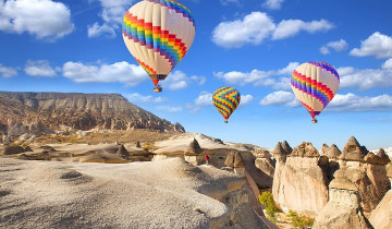 A picture of 1 Night Cappadocia Trip with Hot Air Balloon Tour