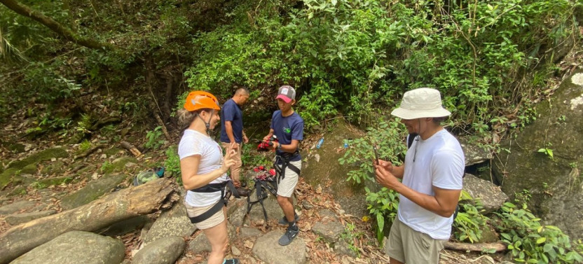Rappel and Hike La India Dormida Anton valley Tour