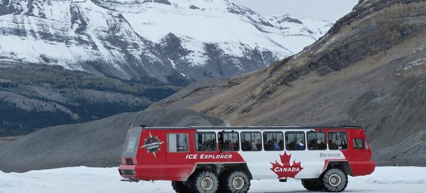 1 Day Columbia Icefield, Peyto Lake, & Crowfoot Glacier from Calgary