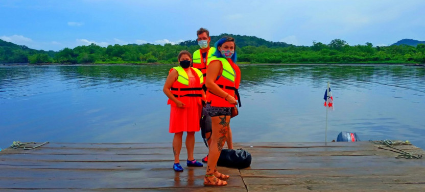 Day Tour to Venas Azules Portobelo Beach