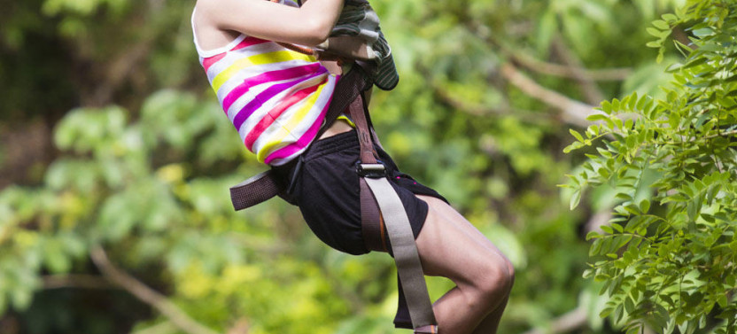Coral Crater Adventure Park: Three Zipline Adventure
