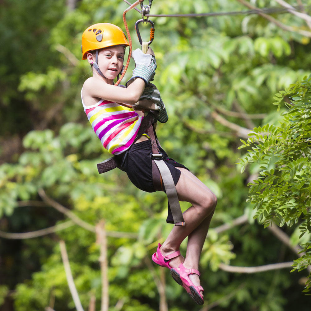 Coral Crater Adventure Park: Three Zipline Adventure