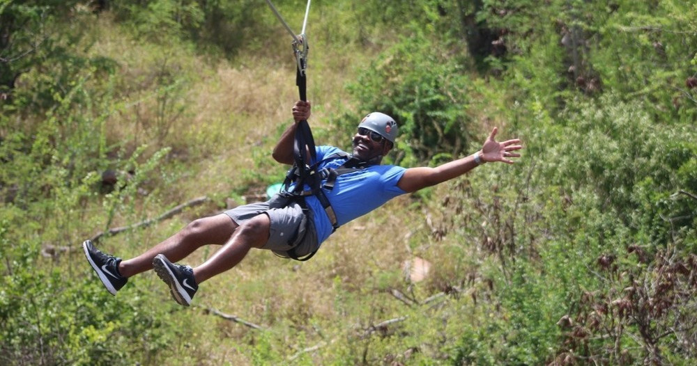 Coral Crater Adventure Park: Three Ziplines with Waikiki Transportation