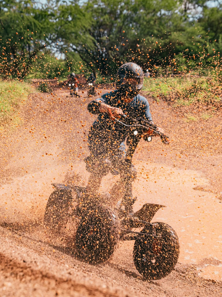 Coral Crater Adventure Park: StandUp ATV Adventure w/Waikiki Transportation