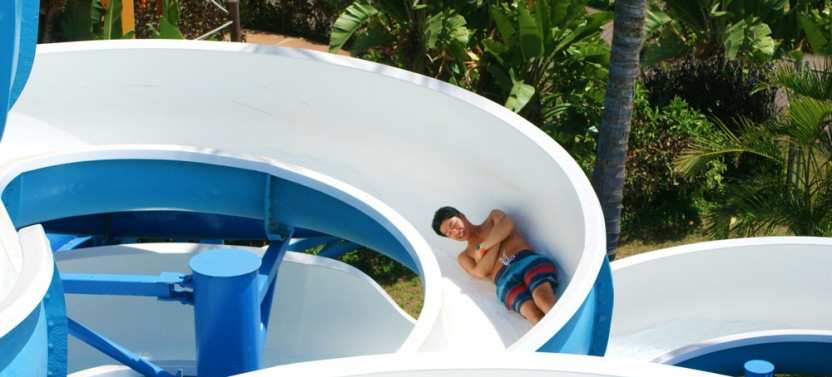 Coral Crater Adventure Park: Zip & Dip - 3 Ziplines + Wet'n'Wild Admission