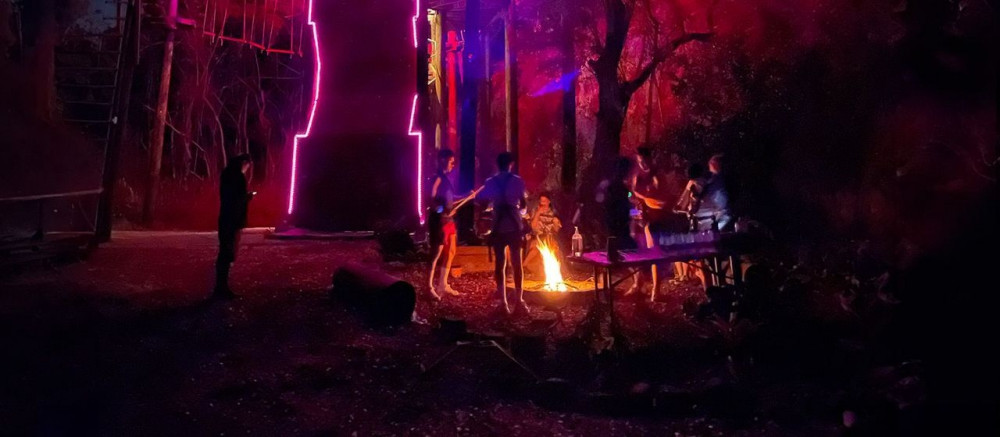 Coral Crater Adventure Park: Night Zipline Adventure + Campfire S’Mores