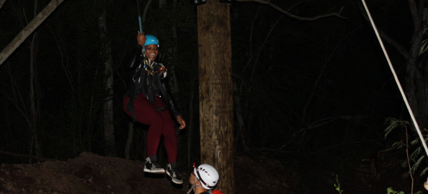 Coral Crater Adventure Park: Night Zipline Adventure + Campfire S’Mores
