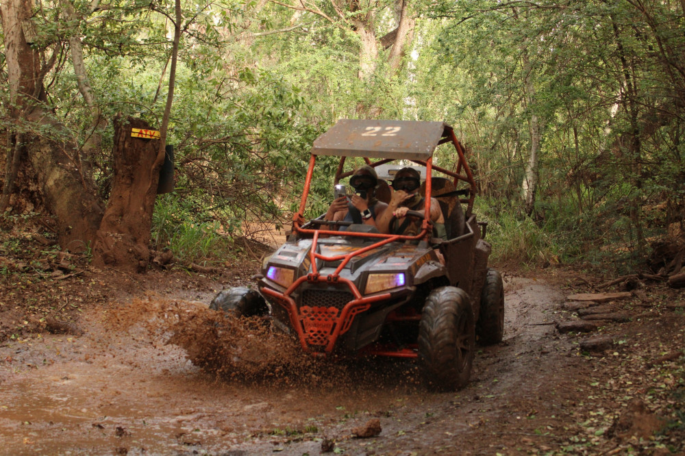 Off-Road ATV & 3 Ziplines Adventure Package