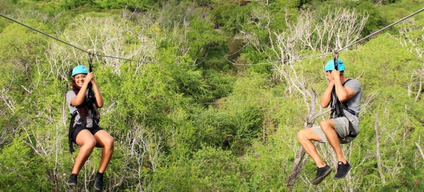 Off-Road ATV & 3 Ziplines Adventure Package