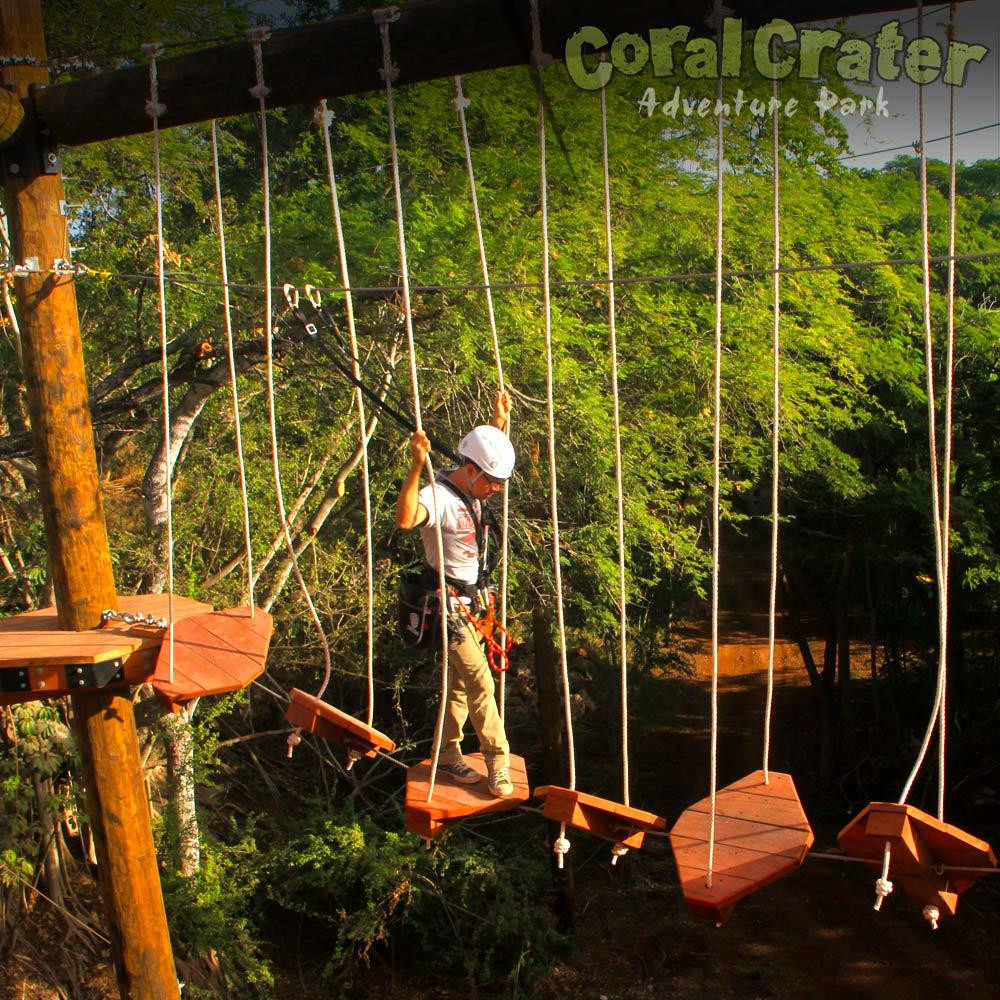 Coral Crater Adventure Park: Ultimate Adventure Package