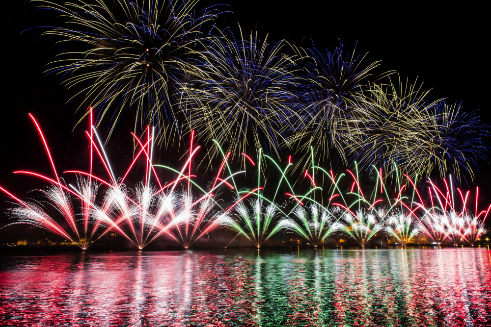 Fireworks Festival Grand Finale Cruise on a Turkish Gullet