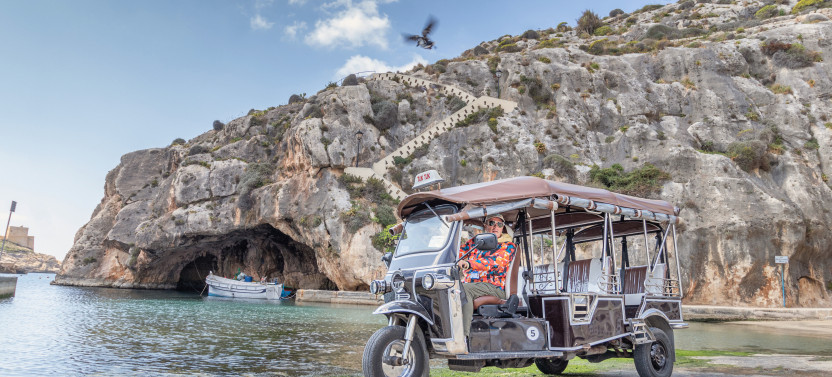 Tuk-Tuk Gozo Tour (Full Day Including Transfers and Light Lunch)