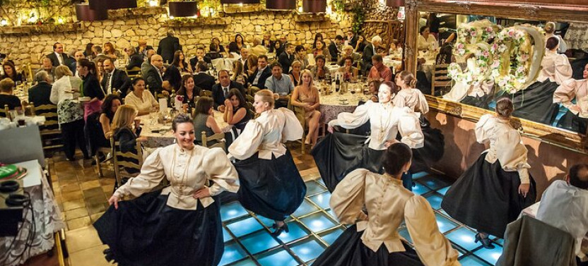 Folklore Evening Dinner Show At A Traditional Maltese Restaurant