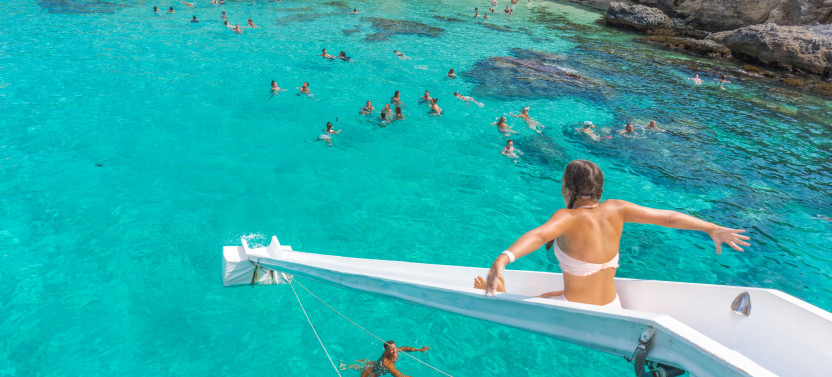 Comino, The Blue Lagoon & Caves Sightseeing Cruise (Full Day)