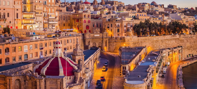 Malta By Night Guided Tour + Valletta Waterfront, Rabat & Mdina