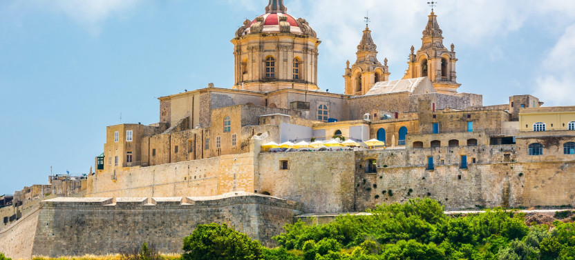 Mdina, Dingli Cliffs & San Anton Botanical Gardens (Half Day)