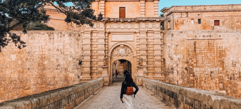 Mdina, Dingli Cliffs & San Anton Botanical Gardens (Half Day)