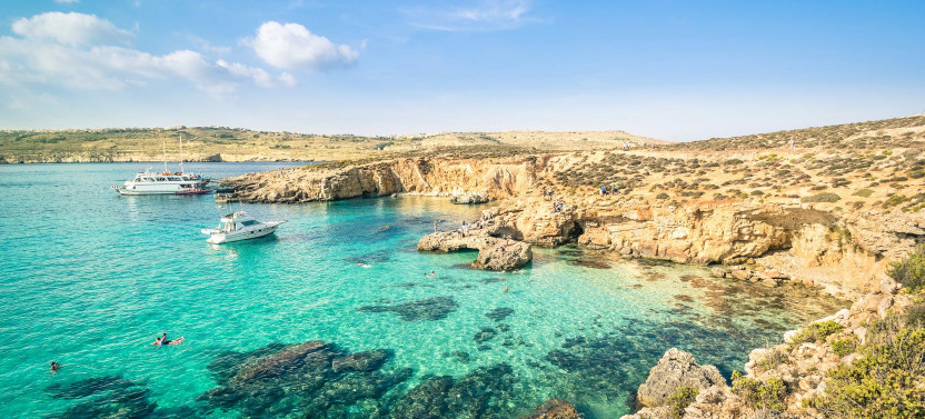 Comino and The Blue Lagoon Trip by Powerboat